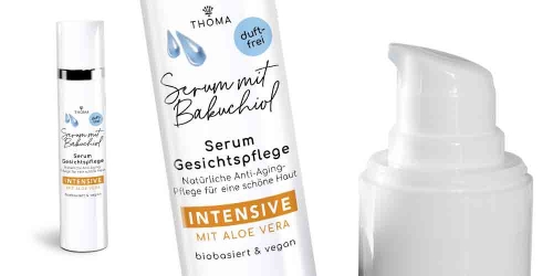 Handgemachte Bakuchiol-Serum mit Aloe Vera - parfumfrei – Nachhaltige Schweizer Naturkosmetik