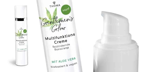 Handgemachte Basiscreme „Gentlemens Glow“ für Männer – Nachhaltige Schweizer Naturkosmetik