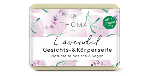 Handgemachte Lavendelseife mit Ringelblumenöl- vegan – Nachhaltige Schweizer Naturkosmetik