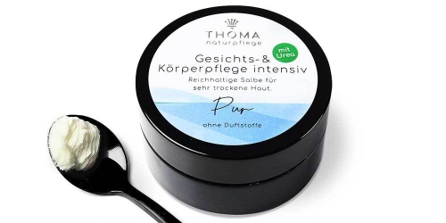 Handgemachte Pflege-Lotion für sehr trockene Haut -ohne Parfum- – Nachhaltige Schweizer Naturkosmetik
