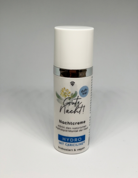 Reichhaltige Nachtcreme „Gute Nacht“ – Intensive Regeneration für trockene & sensible Haut