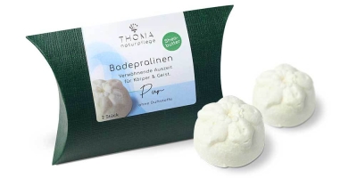 Handgemachte Badepralinen mit Sheabutter - PUR – Nachhaltige Schweizer Naturkosmetik