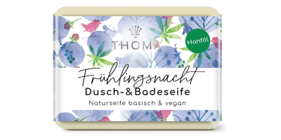 Handgemachte Frühlingsnacht-Kakaobutterseife -vegan – Nachhaltige Schweizer Naturkosmetik
