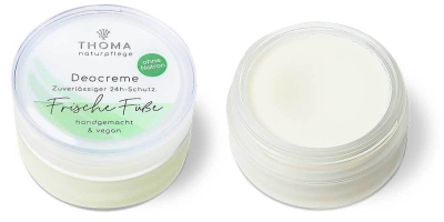 Handgemachte Fuss - Deocreme – Nachhaltige Schweizer Naturkosmetik
