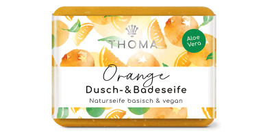 Handgemachte Orangenseife mit Aloe vera- vegan – Nachhaltige Schweizer Naturkosmetik