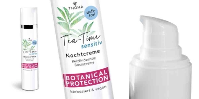 Handgemachte Tea Time! Nachtcreme für empfindliche Haut mit Silidine – Nachhaltige Schweizer Naturkosmetik